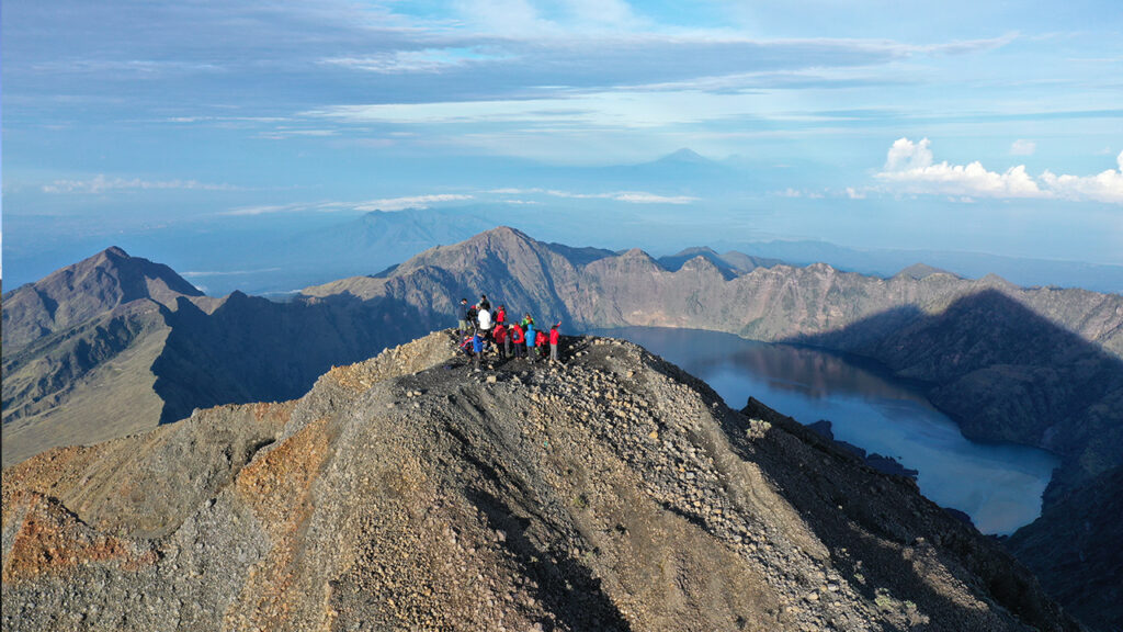 puncak gunung rinjani