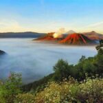 “panorama Gunung Semeru Indonesia”