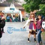 Bermain Yukata Jepang Di Bali