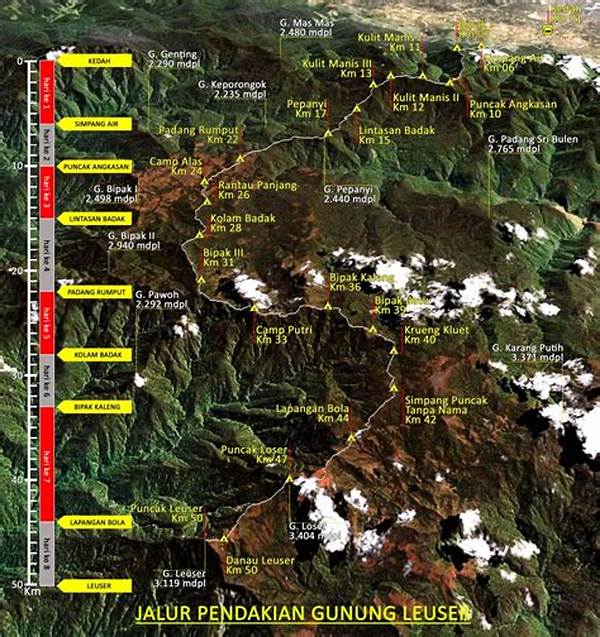 Jalur Pendakian Gunung Leuser