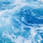 Ombak Laut Biru Menawan