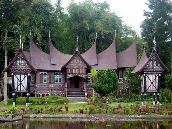 Rumah Gadang Minangkabau Sumatera Barat
