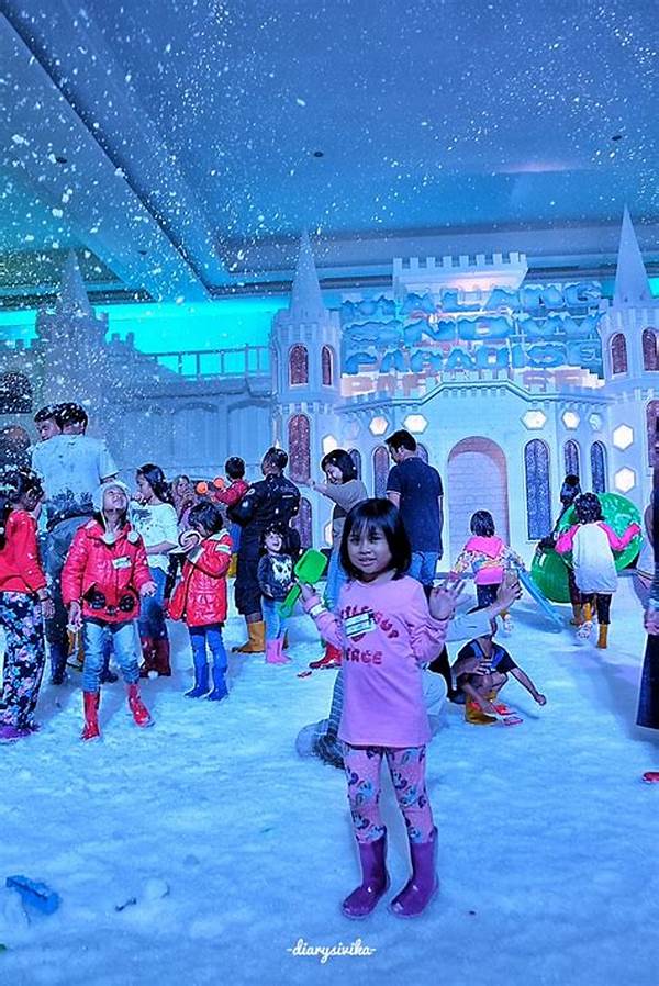“bermain Salju Di Malang Snow Paradise”
