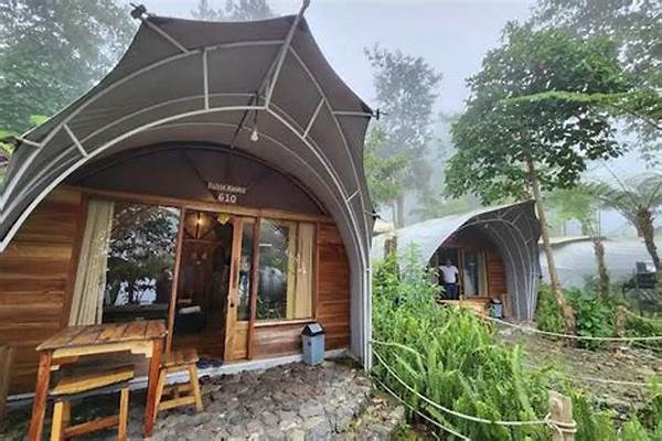 Glamping Dengan Pemandangan Alam Ciwidey