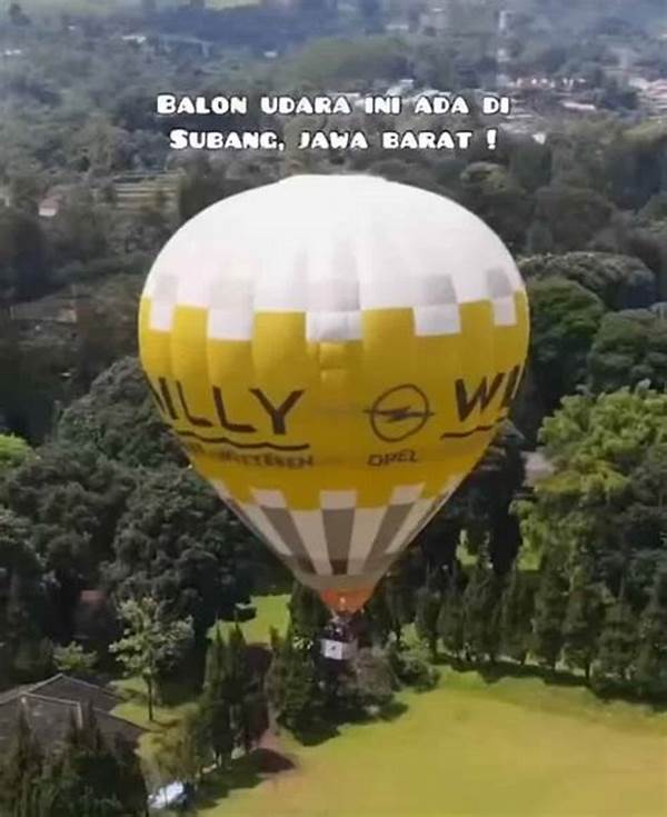 Paket Hemat Balon Udara Wisata