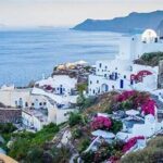 Pantai Eksotis Di Santorini Yunani