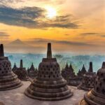 Pesona Keindahan Panorama Candi Borobudur Di Pagi Hari