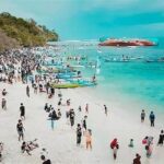 Keindahan Pantai Selatan Jawa Barat.