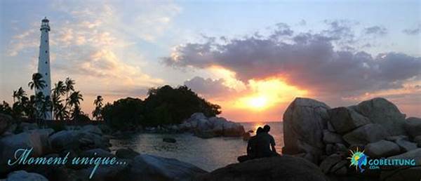 Menikmati Sunset Pulau Lengkuas