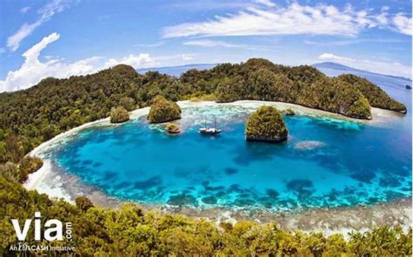 Raja Ampat Merupakan Salah Satu Tempat Wisata Di Indonesia Yang Sudah Terkenal Di Dunia Masyarakat