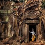 **eksplorasi Kuil Ta Prohm**