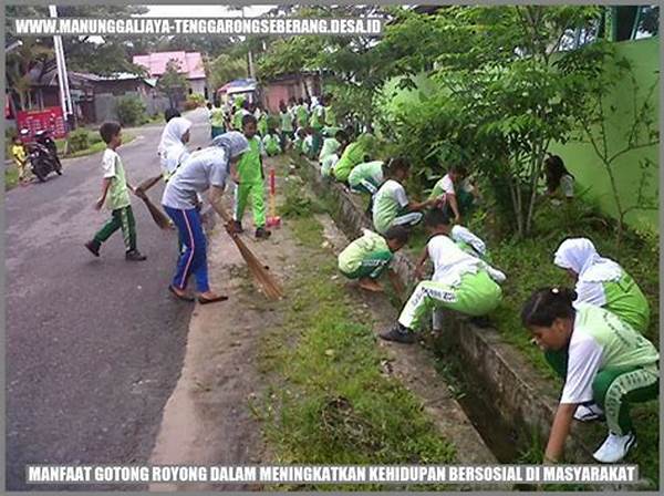 Gotong Royong Dalam Kehidupan Desa