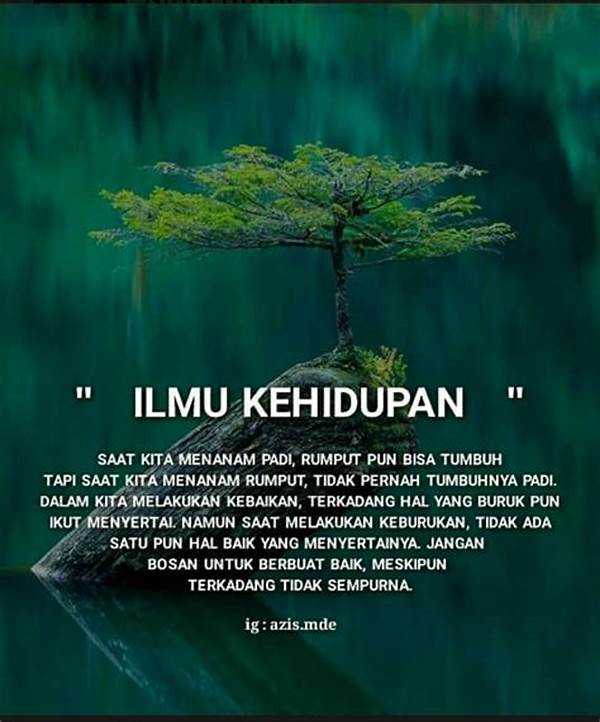 Arus Kehidupan Dan Keberanian Batin