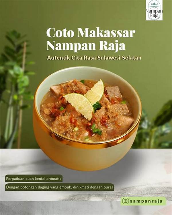 Cita Rasa Asli Makassar Coto