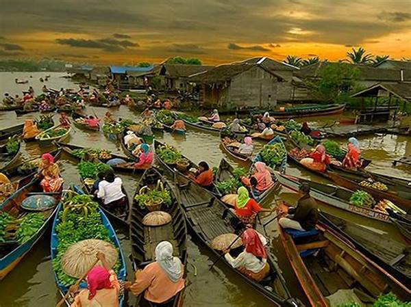 Wisata Kuliner Pasar Terapung Indonesia