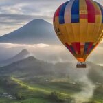 Melihat Pemandangan Dari Balon Udara