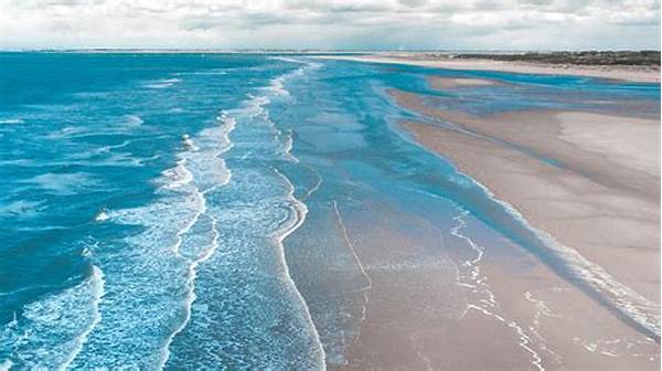 Ombak Dan Pantai Biru