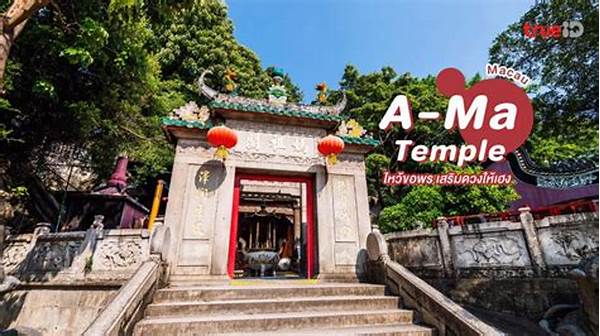 “pesona Sejarah Di A-ma Temple”
